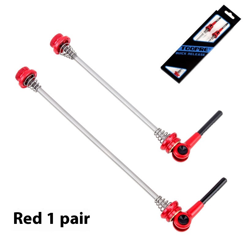 TOOPRE Mountain Bike Quick Release Skewer Titanium Alloy Extended Axle Road Bike Wheel Hub Fixed Skewer