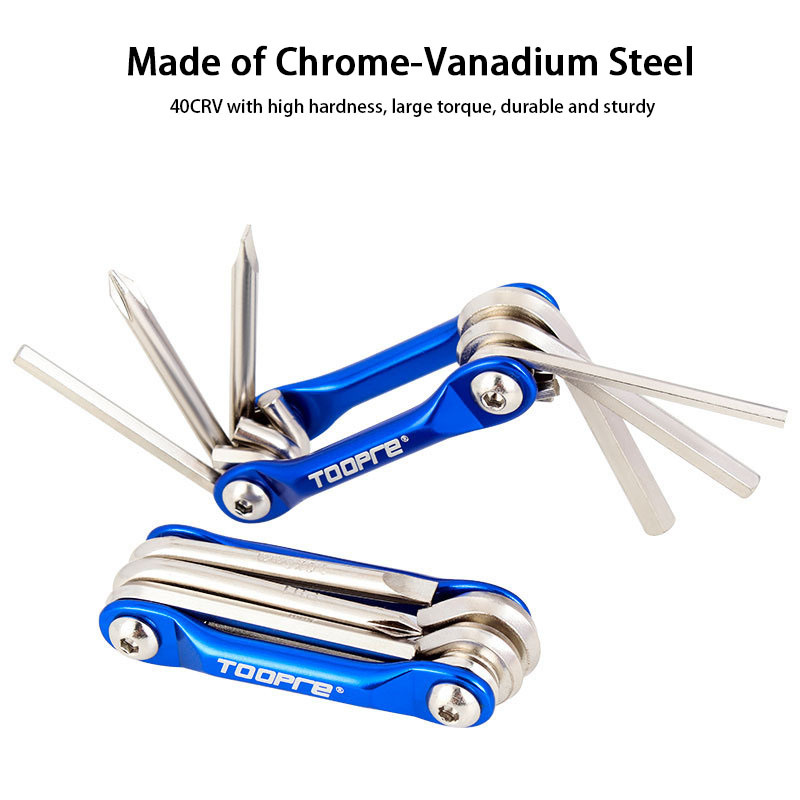 TOOPRE Portable Folding Hex Wrench Torx Hex Multi-Function Inner Hex Tool Set