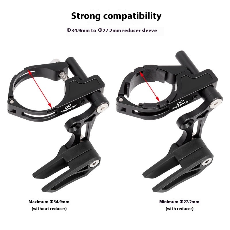TOOPRE Bicycle Single Chainring Chain Guide, Narrow Wide Tooth Chain Stabilizer, MTB Front Derailleur Chain Keeper, Anti-Drop Chain