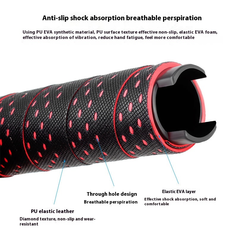 TOOPRE Bicycle Grips Anti-Slip Lock-On Handlebar Grips for Mountain Bikes  PU Handlebar Grip Accessories