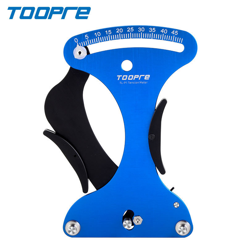 TOOPRE Bicycle Spoke Tension Meter Wheel Alignment Tool Rim Tension Adjustment Tool for Spoke Tension and Wheel Building