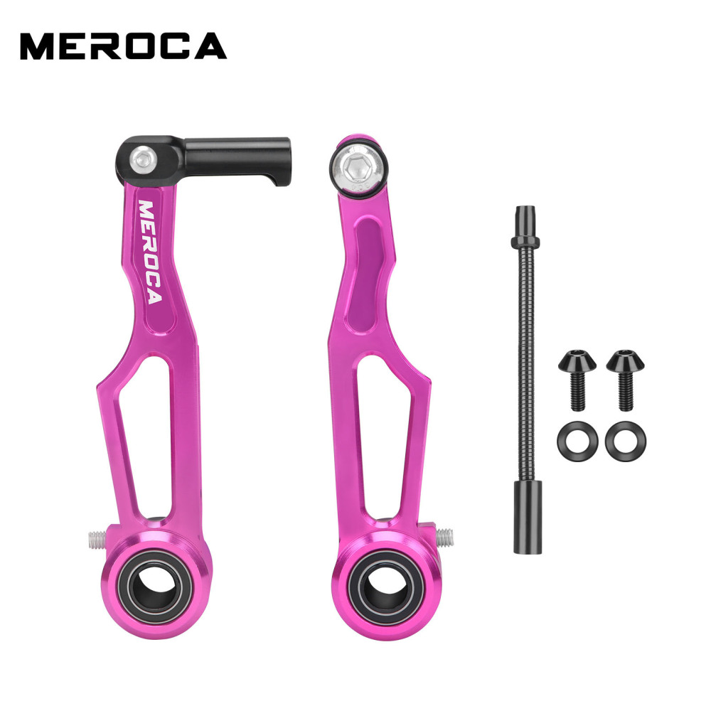 MEROCA Bike V Brake Caliper Lightweight Aluminum Alloy V-Brake Caliper For 14/16 Inches Folding Bike Cycling Brake Caliper Accessories
