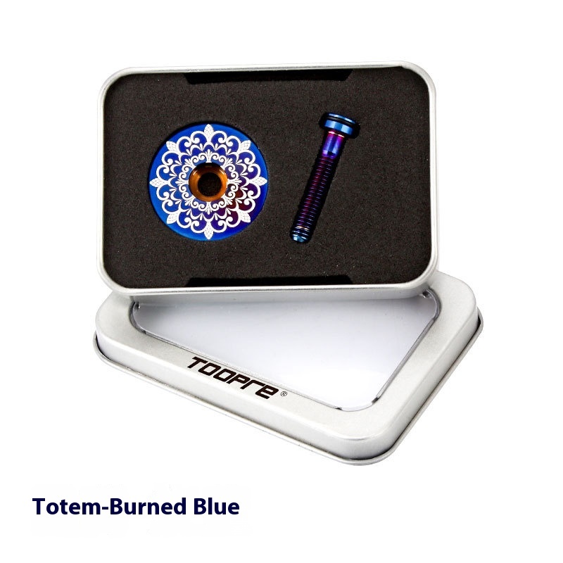 TOOPRE Titanium Alloy Stem Cap Bolt Cover Headset Top Cap Colorful Screw