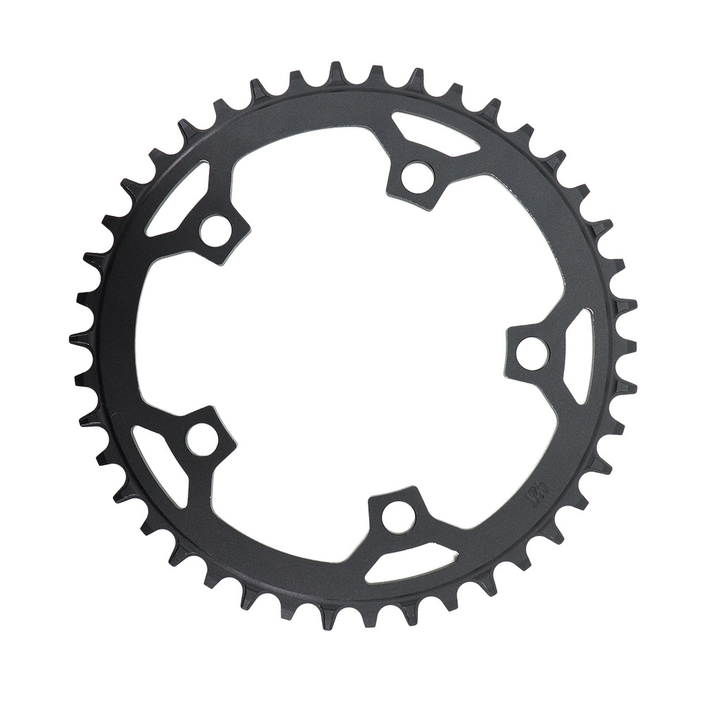 Deckas Chainring Round 110BCD for force red rival s350 s900 36 38 40 42 Tooth Road Bike for sram cx gravel quarq 5 arms 110 bcd