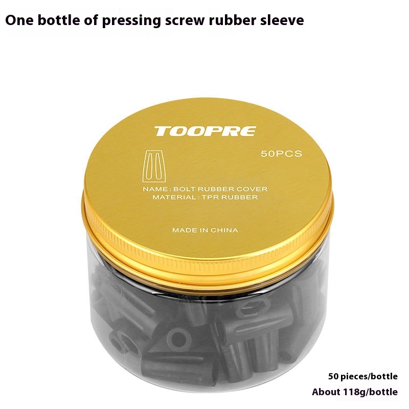 TOOPRE Mountain Bike BH-59/90 Disc Brake Hydraulic Oil Injection Accessories Oil Needle, Hose Compression Ring, T-Head Olive Head