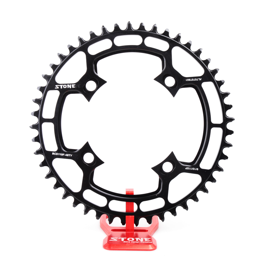 Stone 110BCD Chainring Round for FSA SLK 34 36 38 40 42 44 46 48 58T 60 tooth Road Bike Chainwheel 110ABS ABS SL K light 110F