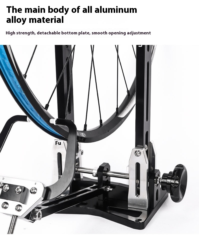 LEBYCLE Bicycle Wheel Truing Stand for Mountain and Road Bike Wheelsets - Rim Alignment and Hub Spoke Adjustment Tool