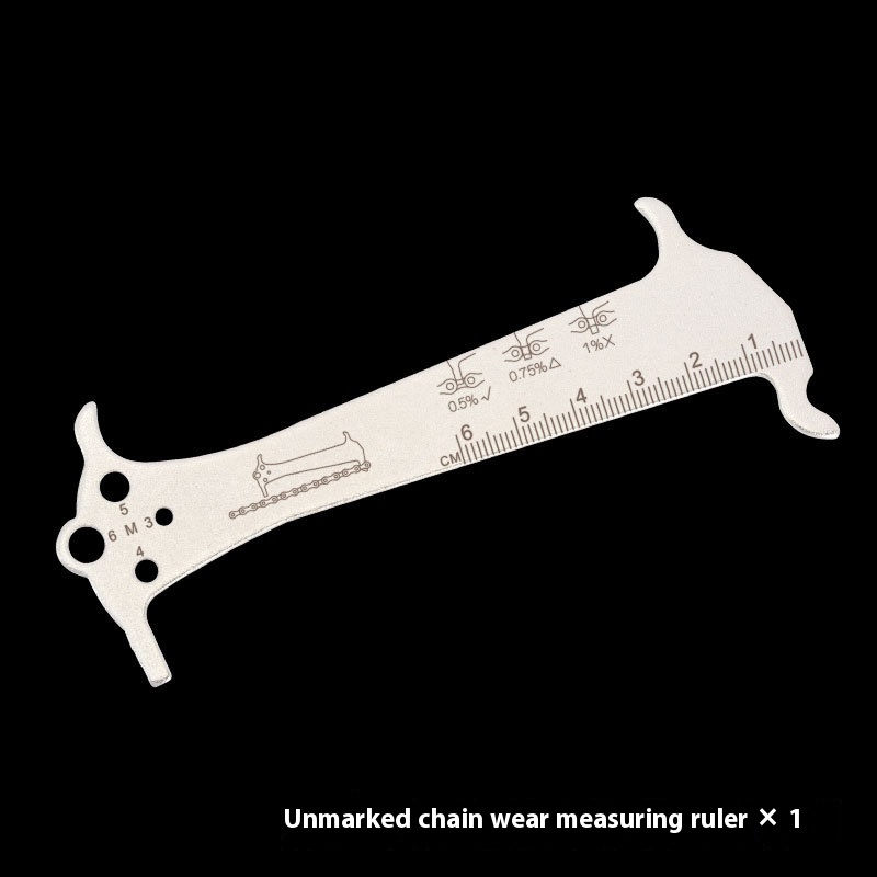 TOOPRE 3-in-1 Chain Wear Measurement Tool for Mountain and Road Bikes - Chain Gauge Wear Measurement Tool and Caliper