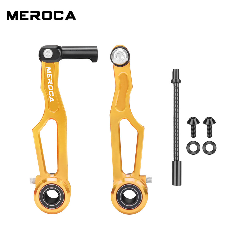 MEROCA Bike V Brake Caliper Lightweight Aluminum Alloy V-Brake Caliper For 14/16 Inches Folding Bike Cycling Brake Caliper Accessories