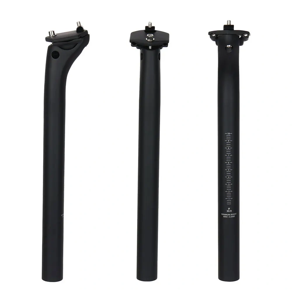 ELITAONE MTB Carbon Seat Post 31./27.2/ Offset 20mm Road Bike Seatpost  Carbon Fiber Base Cover