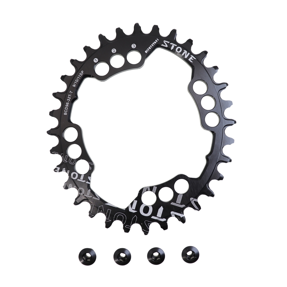 Stone Chainring 96BCD Oval for Shimano alivio M782 M612 M4000 M672 XTC820 34 36 38 40 42 44 46T 48T MTB Bike Tooth 96 bcd 12s