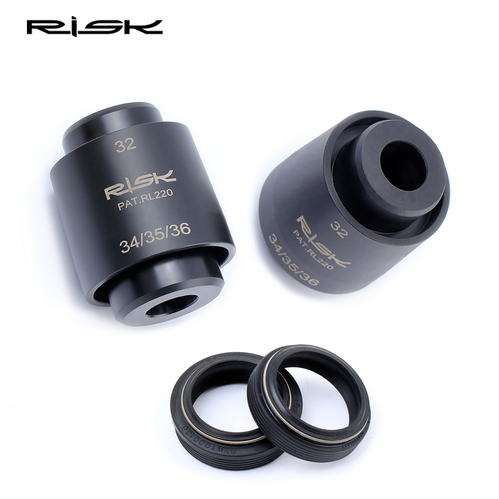 RISK bicycle front fork dust seal installation tool shock Suspension front fork insertion tool 32/34/35/36mm