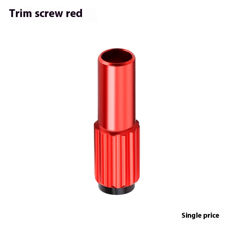 TOOPRE Mountain Bike Road Bike Derailleur Cable Adjuster with 4mm Hand-Turned Fixed Gear Micro-Adjust Screw Mid-Segment Micro Adjustment