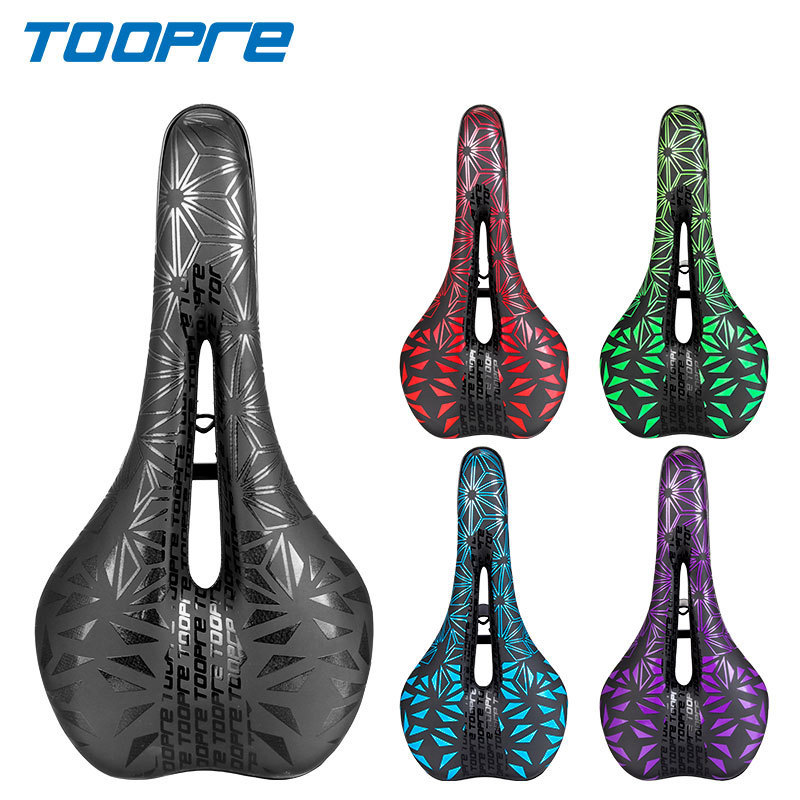 TOOPRE Bicycle Saddle Seat Thickened and Ultra-Soft Comfortable Seat for Mountain and Road Bikes Universal Seat Cushion