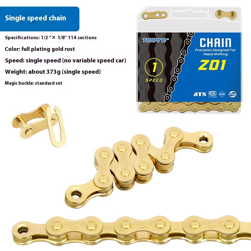TOOPRE Mountain Bike Chain 8 9 10 11 12 Speed Road Bike 21 24 27 30S Speed Chain 116 Links