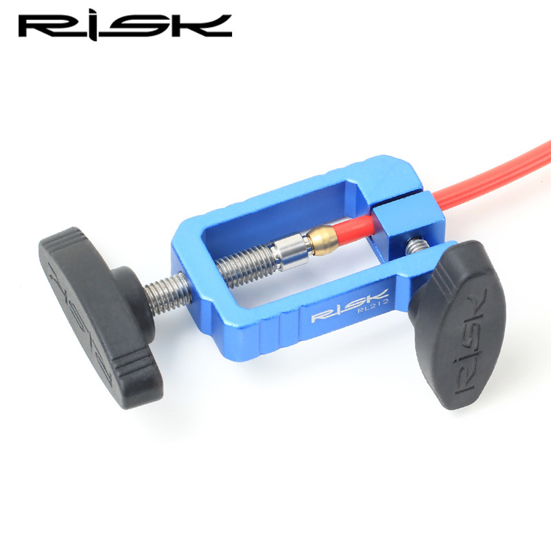 RISK Mountain and Road Bike Hydraulic Hose Needle Insertion Installation Tool Hydraulic Brake Disc Top Inserter with T-head