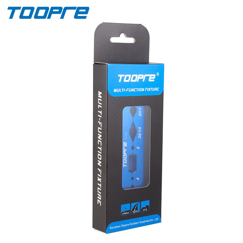 TOOPRE Bicycle Bench Vise Maintenance Clamp for Hubs Pedals Axles Forks and Wheelsets
