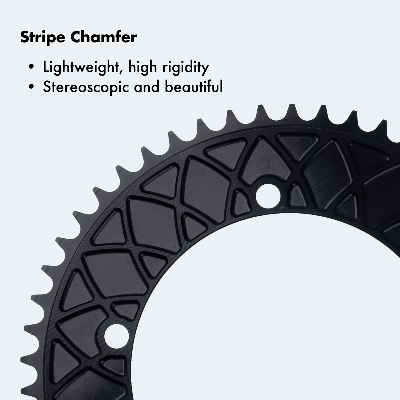 DJC 144BCD Round Chainring Fixed Gear Fixie Track Bike 47T 49 51