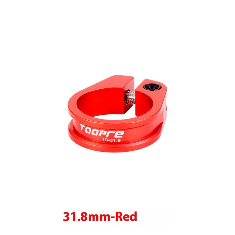 TOOPRE Mountain/Road Bike Seatpost Clamp Locking Ring Clamp 31.8/34.9mm