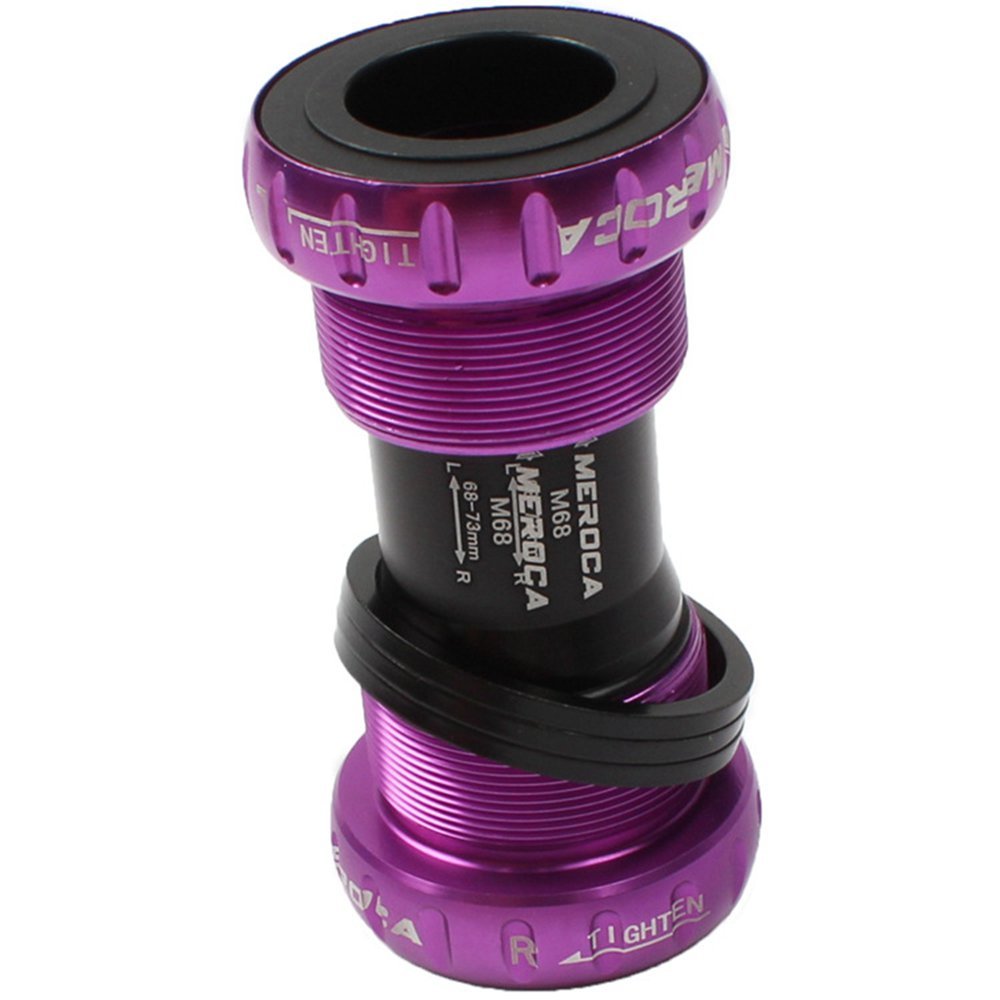 Meroca Bike Bottom bracket 68 Threaded BB English BSA 68 Bottom bracket 68 73 22 24 19 mm for Shimano for Sram GXP