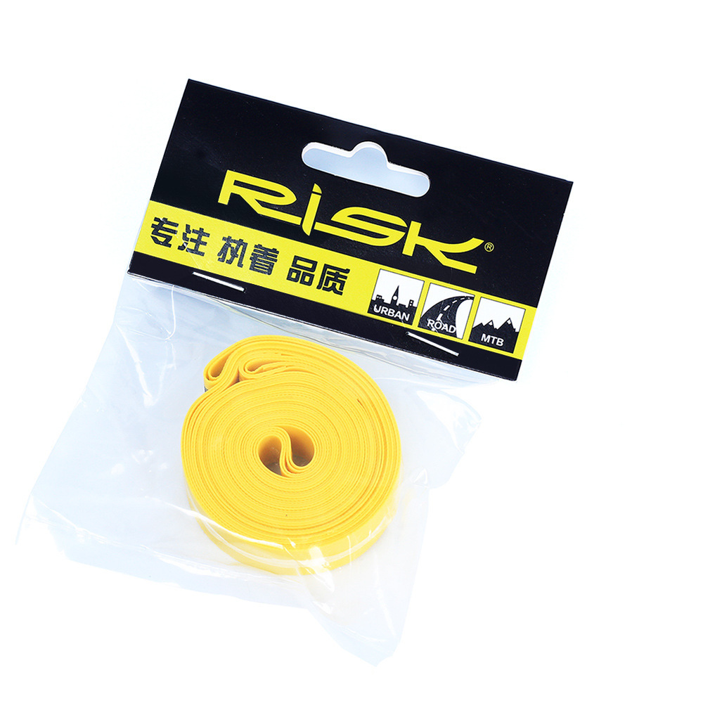 RISK Tire Liner 26-inch Mountain/Road Bike 700C Wheel Tire Inner Tube PVC Liner puncture-proof tire pad