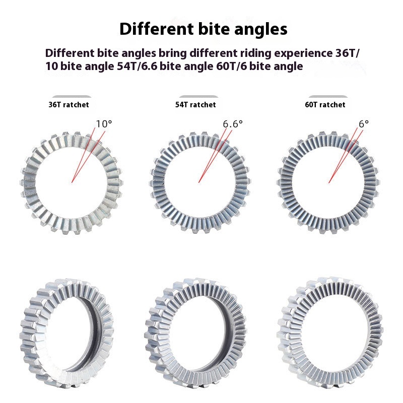 TOOPRE Mountain Bike Ratchet, Road Bike Wheelset DT Hub Planetary Ratchet 60T High Precision