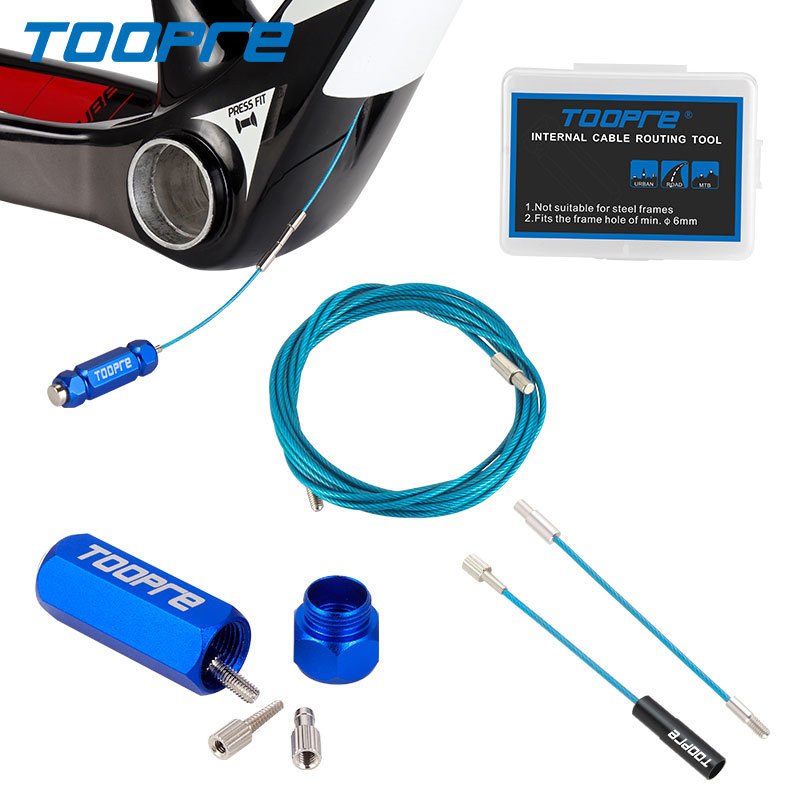 TOOPRE Mountain and Road Bike Carbon Fiber Frame Internal Routing Tool Magnetic Cable Guide Wire Threader