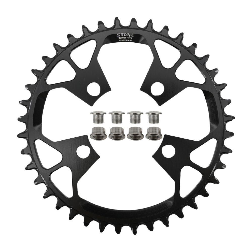 Stone Bike Chainring 76BCD Round For FSA K Force Light Crankset 30T to 40T tooth MTB Bike Cycling Bicycle ChainWheel 76 bcd