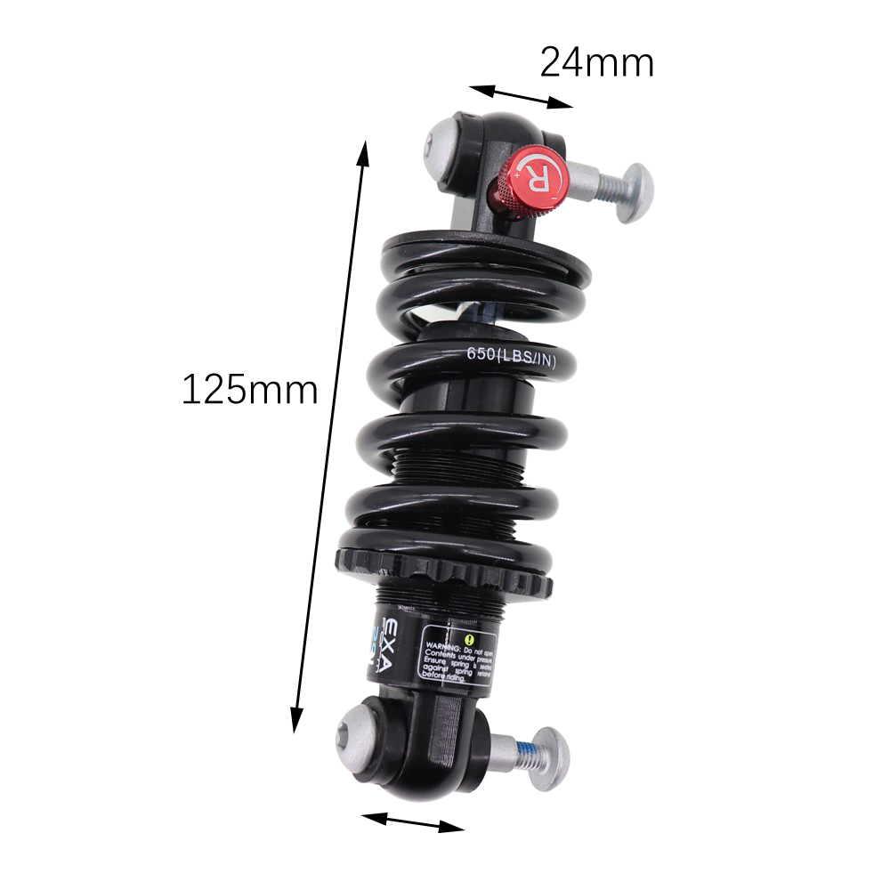 EXA Form Rear Shock Absorber 291R rebound adjustable Suspension Spring Kindshock Downhill MTB Bike 125mm 150mm electric scooter
