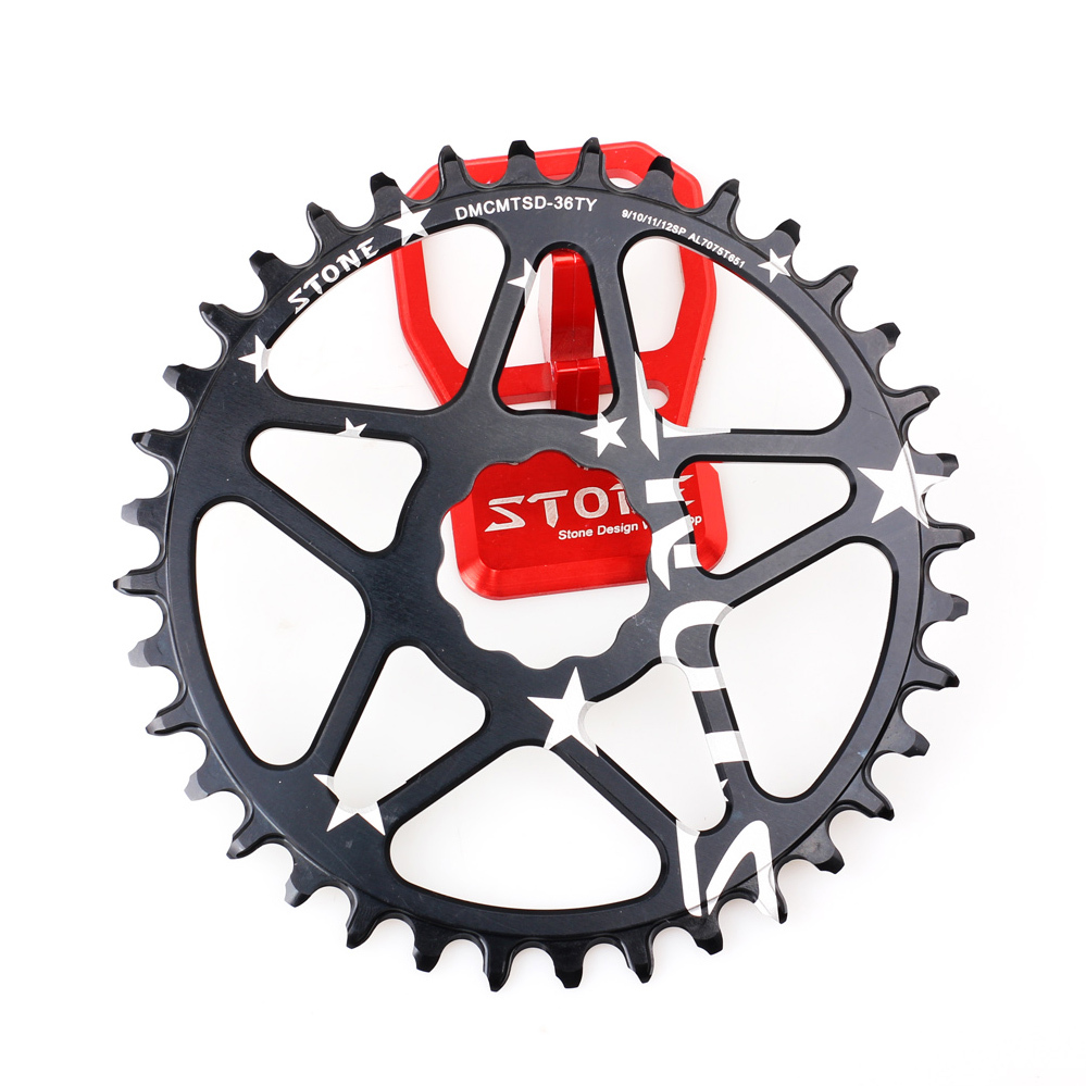 Stone Round Chainring for Special 30mm spindle crank MTB bike Cycling 30T 32T 34 36 38 40T Chain Wheel Bicycle Tooth Plate BB30 0mm offset