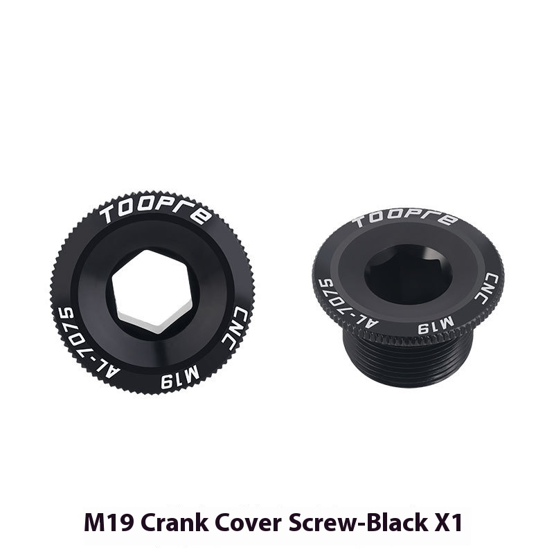 TOOPRE Hollow Integrated Crankset Cover Screws for Mountain Bikes M18 M19 M20
