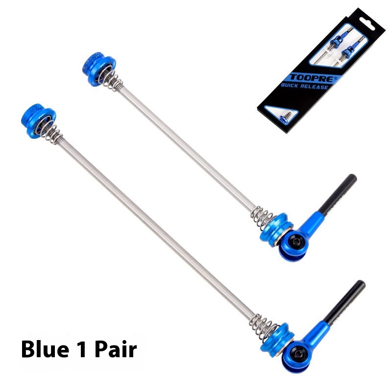 TOOPRE Mountain Bike Quick Release Skewer Titanium Alloy Extended Axle Road Bike Wheel Hub Fixed Skewer