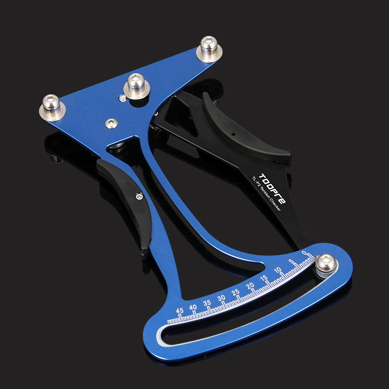TOOPRE Bicycle Spoke Tension Meter Steel Wire Tension Adjustment Wrench Wheel Truing Tool