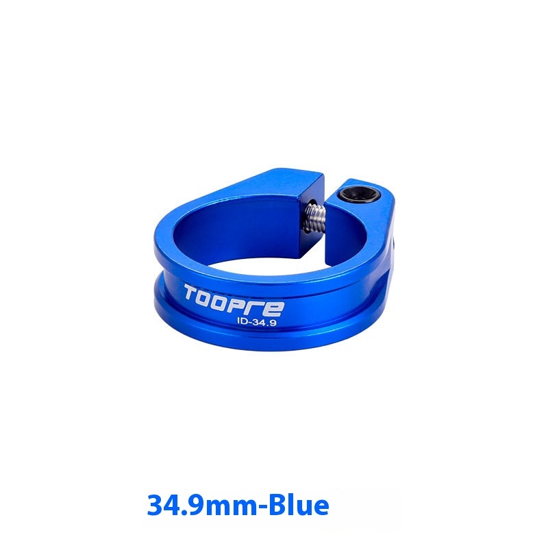 TOOPRE Mountain/Road Bike Seatpost Clamp Locking Ring Clamp 31.8/34.9mm