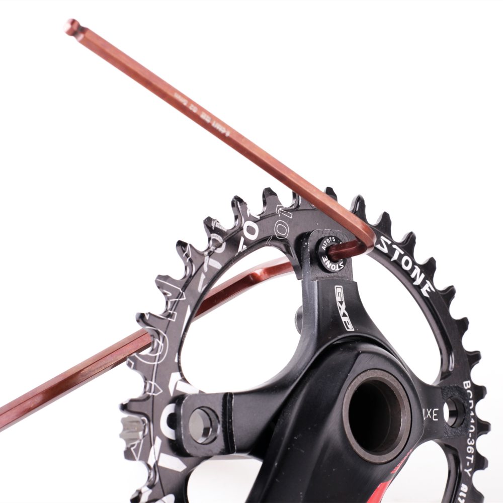 Stone Chainring Bolts AL7075 Aluminum 5pcs/lot M8x6mm M8x7mm Bike Lightweight for MTB Road Bicycle CNC Bolt Chain Wheel Screws