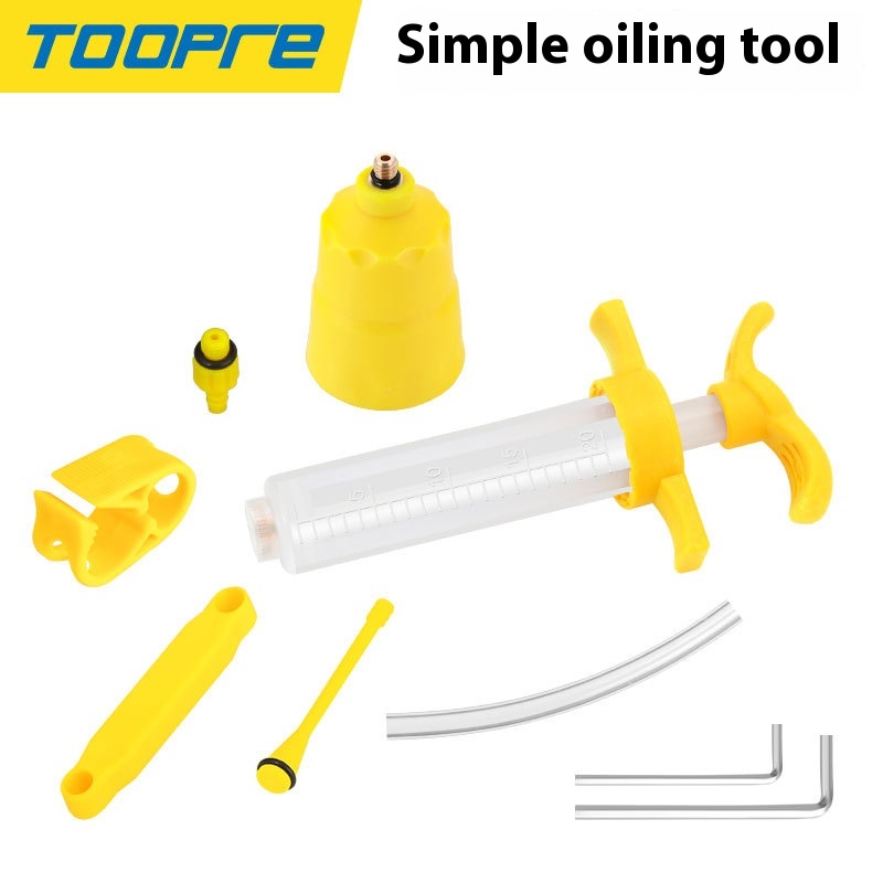 TOOPRE Bicycle Disc Brake Universal Oil Change and Oil Filling Tool, Mountain Bike Disc Brake Oil Filling Tool Basic Version
