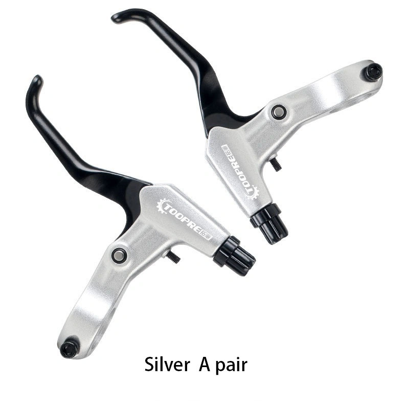 TOOPRE Bicycle Brake Lever Handles Colorful Aluminum Alloy for Mountain Bikes FR5 Brake Levers Universal for Kids' Bikes