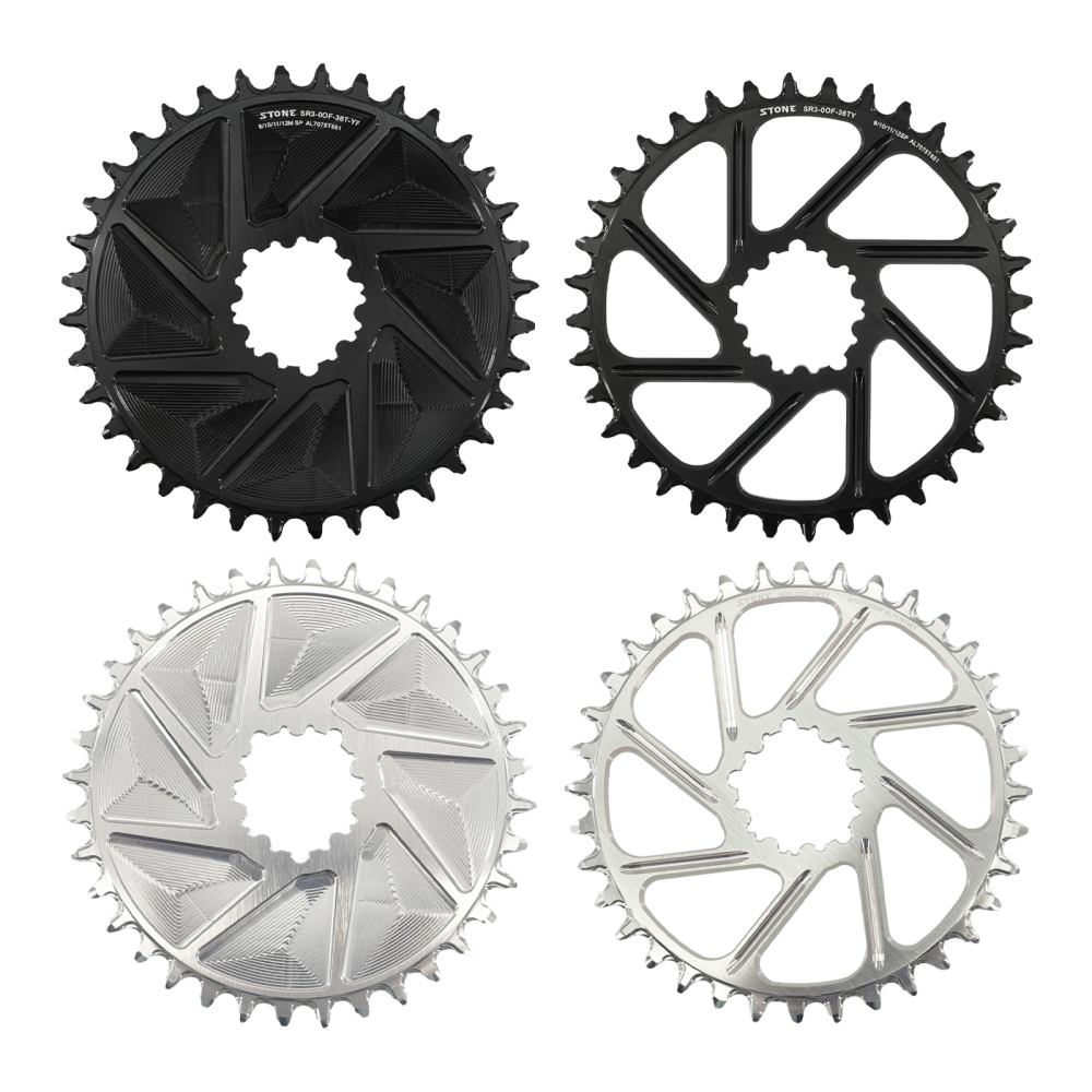 Stone Chainring Round 0mm Offset Direct Mount for Sram X9 X0 XX1 X1 30t 32 34 36 38 40 42 44 46 48T Bike Chainwheel 3 pins