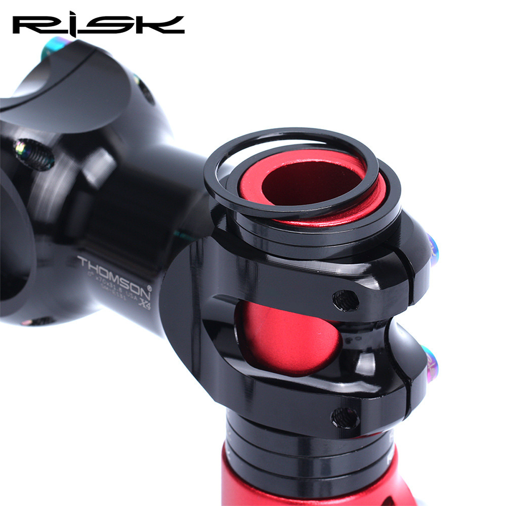 RISK Headset Spacer 28.6 Front Fork Frame Adjusting Washer Mountain Road Bike 2/3/5 Pieces