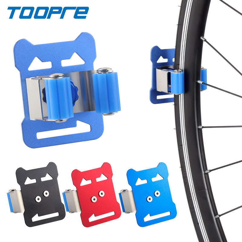 TOOPRE Bicycle Parking Rack for Mountain and Road Bikes Portable Wall Mount Stand Indoor Vertical Rack