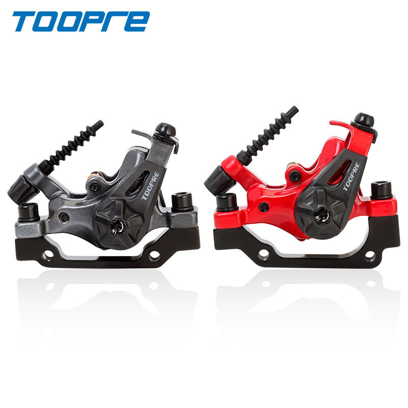 TOOPRE Mountain Bike Disc Brake Electric Bike Dual Drive Piston Brake Caliper Assembly Universal Set