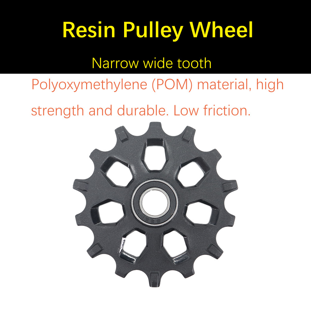 Fovno Deckas Bike Pulley Wheel Guide Roller Jockey 12t 14t 16t Bearing MTB Bike Rear Derailleur for Sram for Shimano M9000 R8000