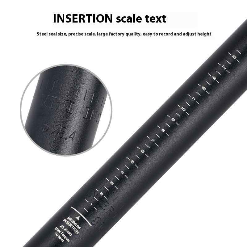 Mountain Bike Seatpost Aluminum Alloy Seat Tube Extension Accessories for 25.4 27.2 28.6 30.8