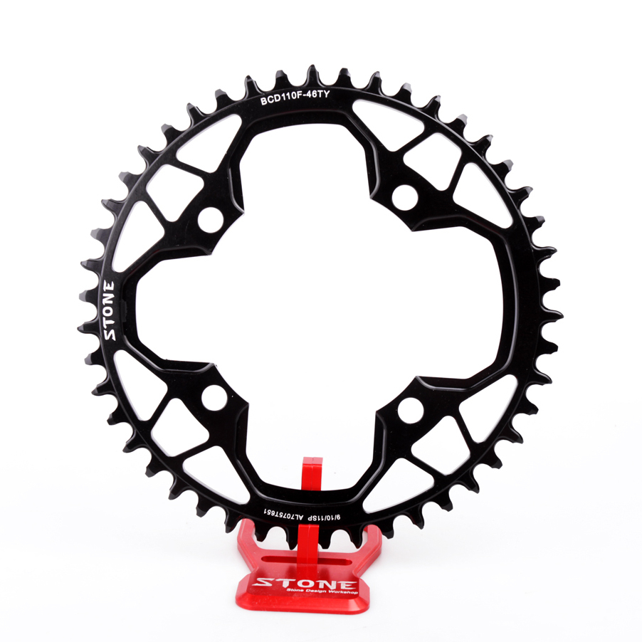 Stone 110BCD Chainring Round for FSA GOSSAMER 34 36 38 40 42 44 46 48 58T 60 tooth Road Bike Chainwheel 110ABS ABS 110F