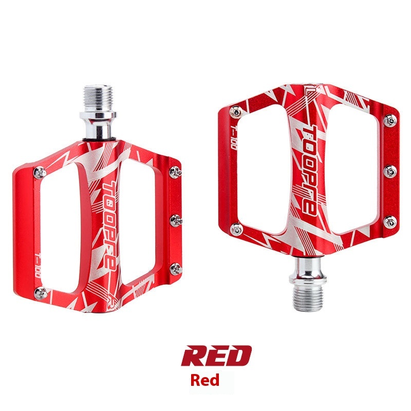 TOOPRE Bicycle Pedals MTB Folding Bike Aluminum Alloy Pedals Bearing Anti-Slip Pedal