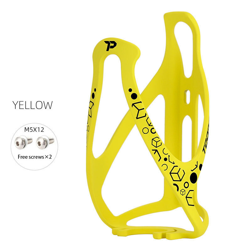 TOOPRE Mountain Bike Water Bottle Cage Road Bike Mineral Water Beverage Bottle Holder Ultra-Light Nylon Plastic