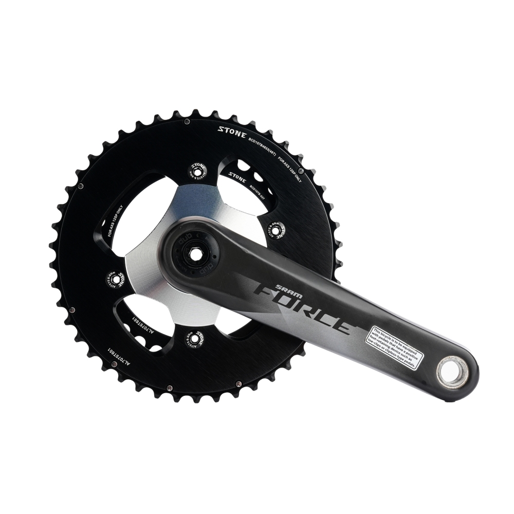 STONE chainring spider for 107BCD double chainring FORCE RIVAL axs flattop ROTOR aldhu ec90 easton 8 pins 3 pins GXP