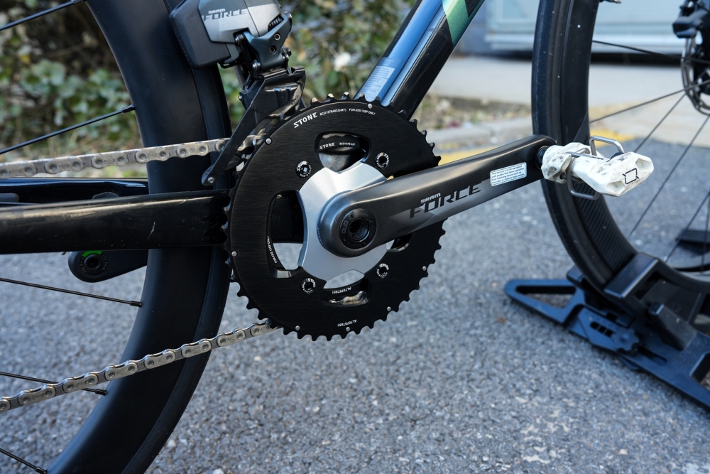 STONE chainring spider for 107BCD double chainring FORCE RIVAL axs flattop ROTOR aldhu ec90 easton 8 pins 3 pins GXP