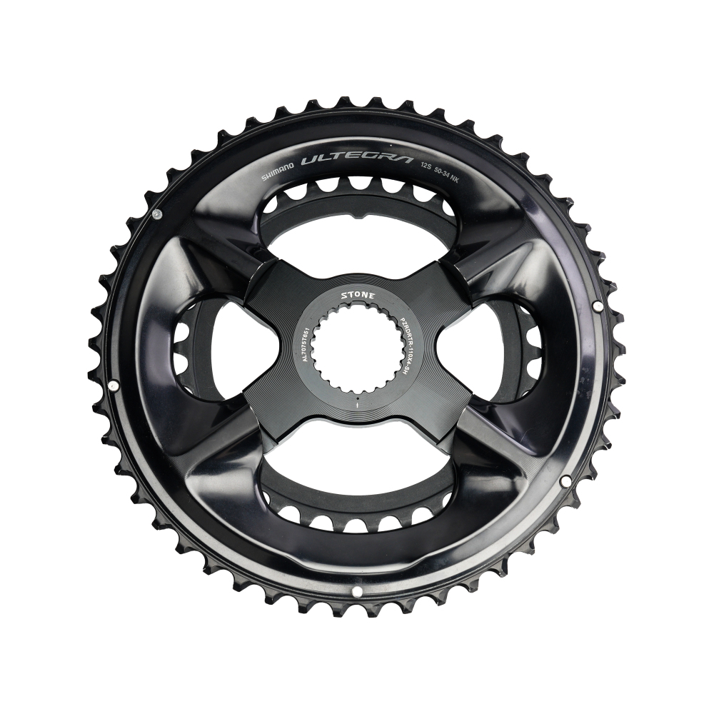 STONE chainring spider 110bcd 4 arms widen style for shimano chainring 12speed ec90 easton rotor aldhu axs force rival sram 3 bolts R7100 R8100 R9200