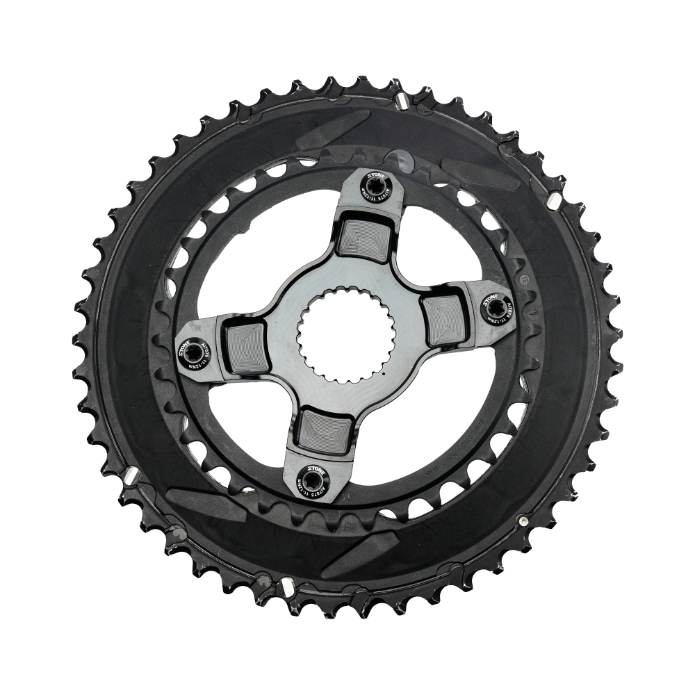STONE chainring spider 110bcd 4 arms widen style for shimano chainring 12speed ec90 easton rotor aldhu axs force rival sram 3 bolts R7100 R8100 R9200